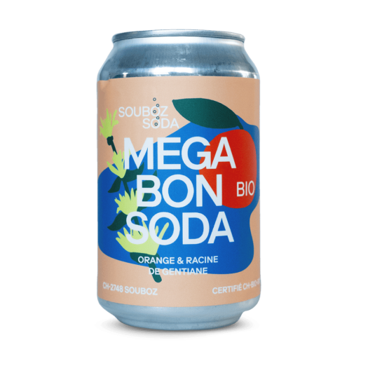 Mega bon soda orange