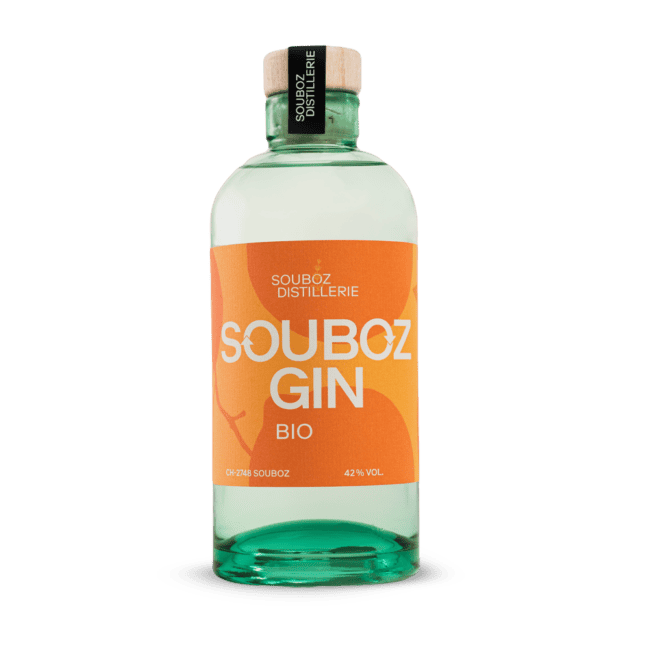 gin suisse aux agrumes 100% upcyclé